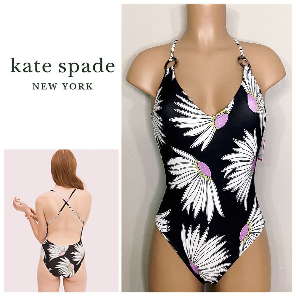 New. Kate Spade daisy swimsuit. Normally $138. Small